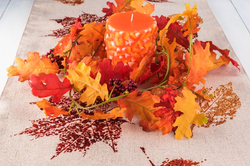 autumn table centerpiece