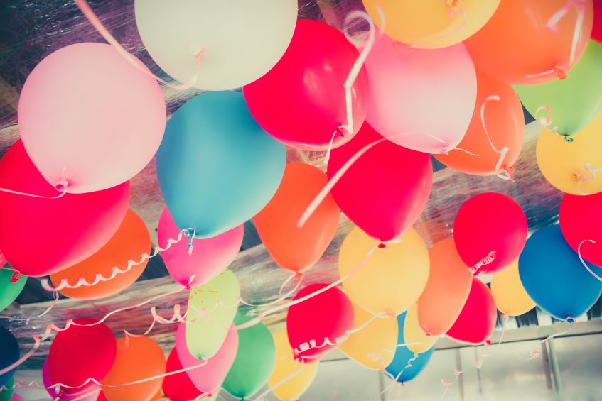 colorful balloons