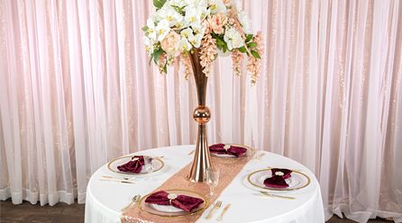 elegant centerpiece vase