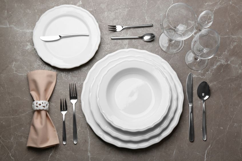 elegant table settings