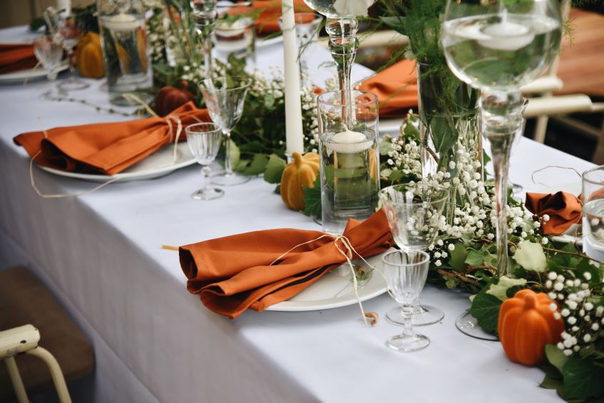 fall table settings