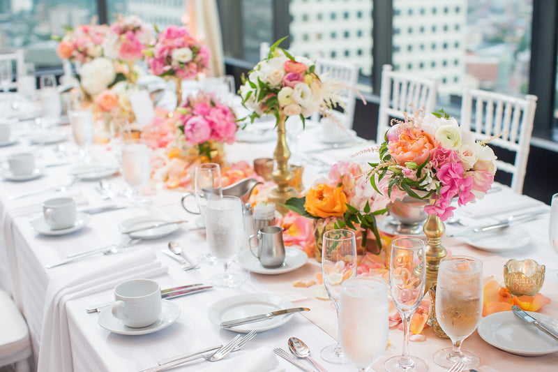 beautiful floral centerpieces