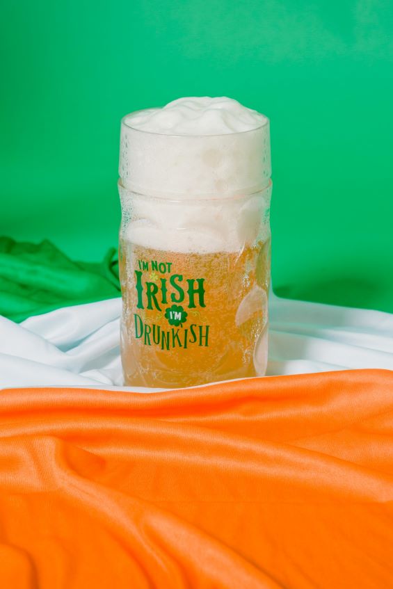 glass of irish beer