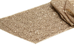 Glitz Sequin Table Runner - Champagne