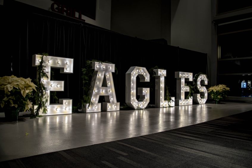 graduation marquee letters