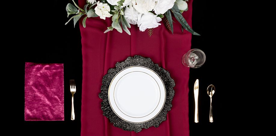 Napkin Plate Setting