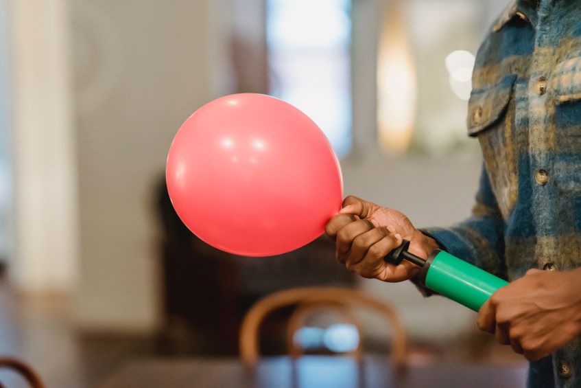 pumping balloons