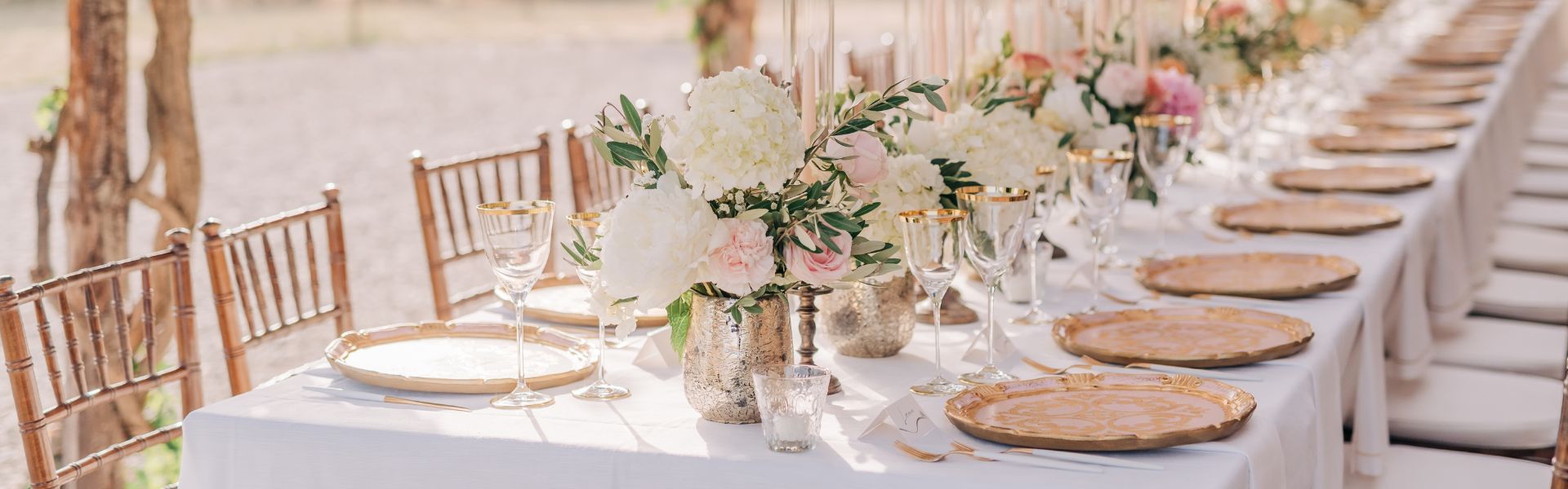 rustic wedding table