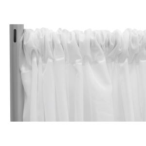 White Sheer Drapes