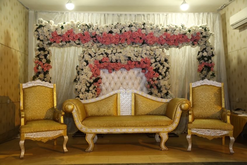 wedding stage decor