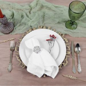 white cotton table napkin2