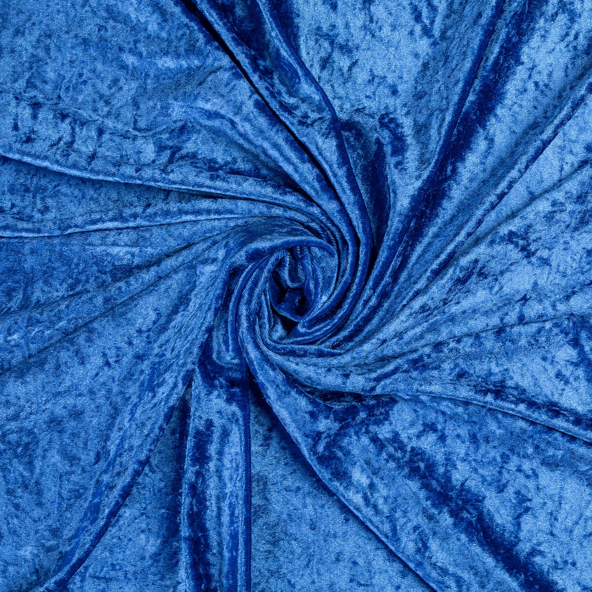 10 yards Velvet Fabric Roll - Royal Blue - CV Linens
