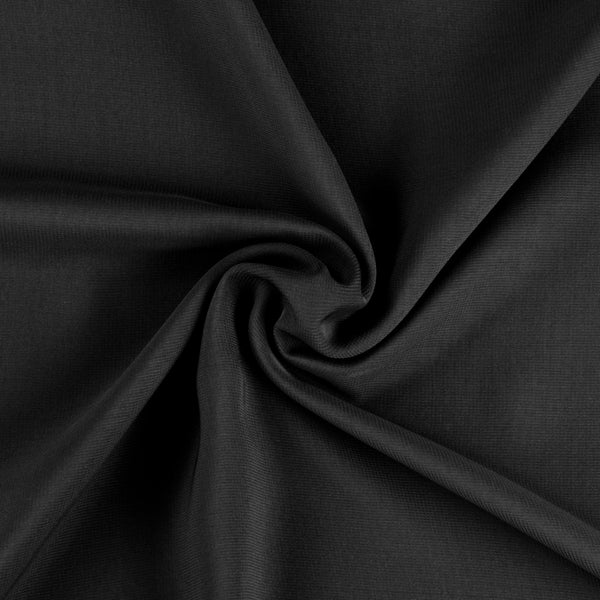 chiffon fabric black