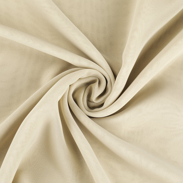 champagne chiffon fabric