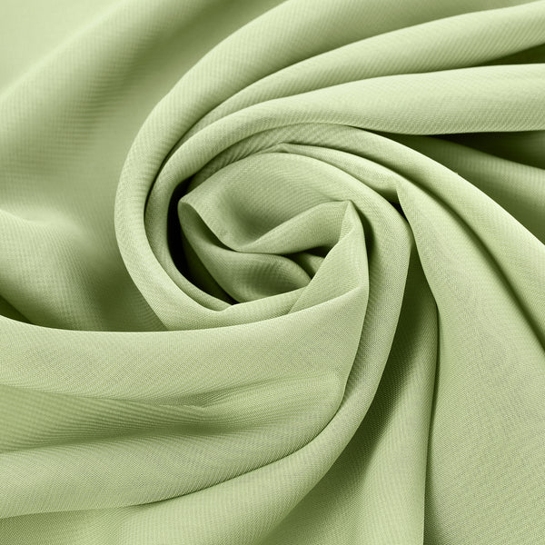 sage chiffon fabric