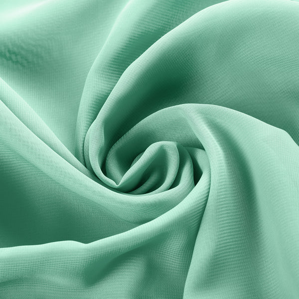 green chiffon fabric