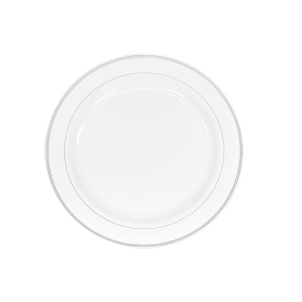 Classic Plastic Plates 10.25 Large 10 Pk White Silver Trim 600x ?v=1587677327