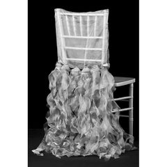 Spandex Chiavari Chair Back Cover – Black – Kinsley Jo