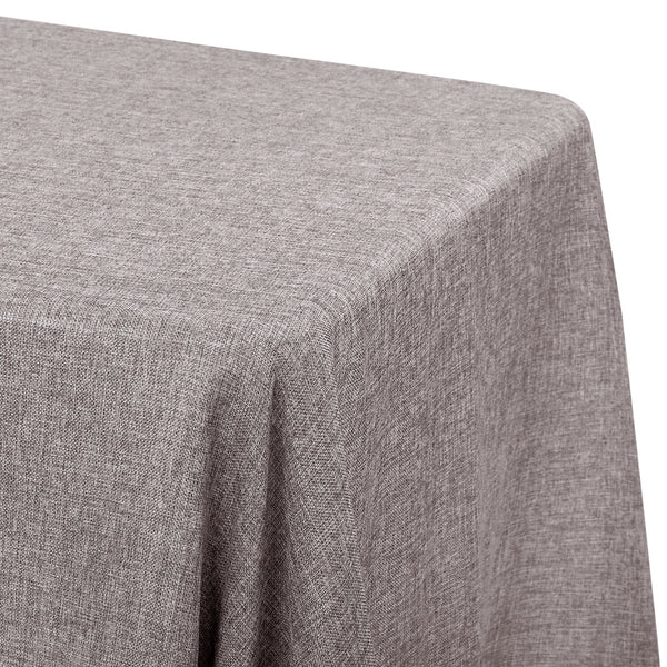 gray rectangle tablecloth