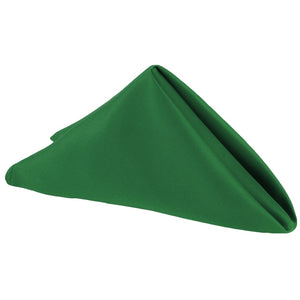 Satin Napkin 20"x20" - Emerald Green