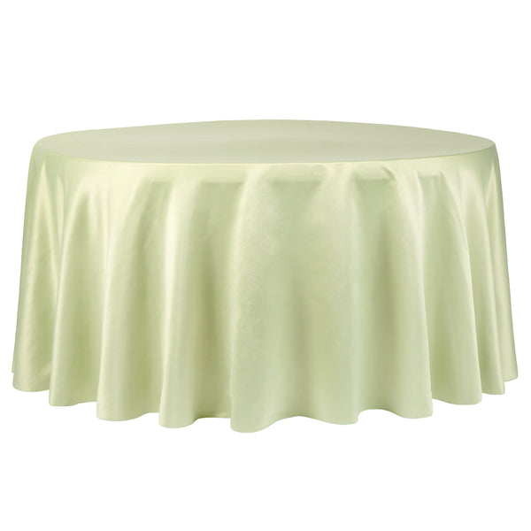 sage green plastic tablecloth
