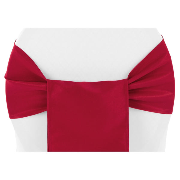 apple red chair sashes