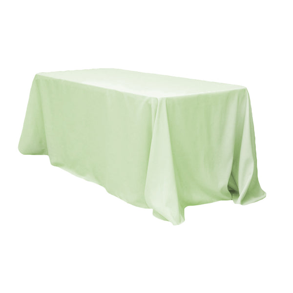 60 round sage green vinyl tablecloth