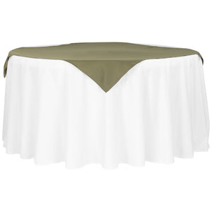 Polyester Table Overlay Toppers Durable Square Linens Cv Linens