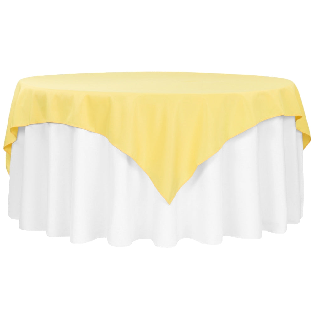 tabreze white overlay tablecloth