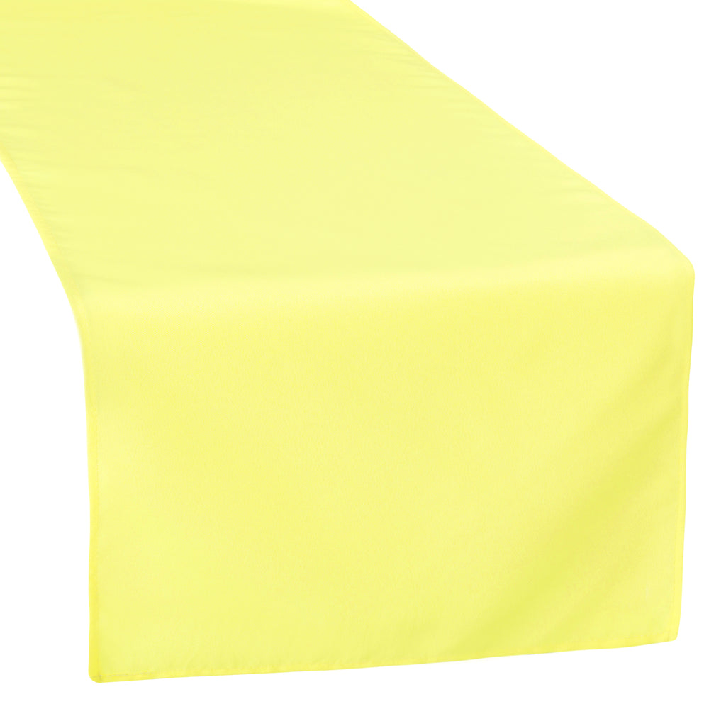 Polyester Table Runner - Yellow– CV Linens