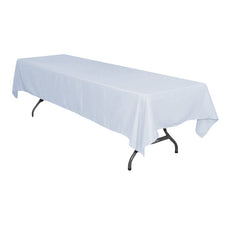 60 x 126 Dusty Blue Tablecloth