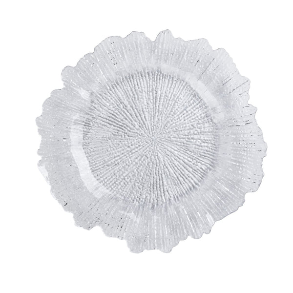 Reef Acrylic Plastic Charger Plate - Clear– CV Linens