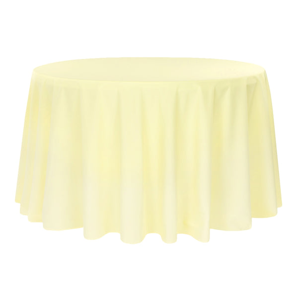 yellow and grey tablecloth