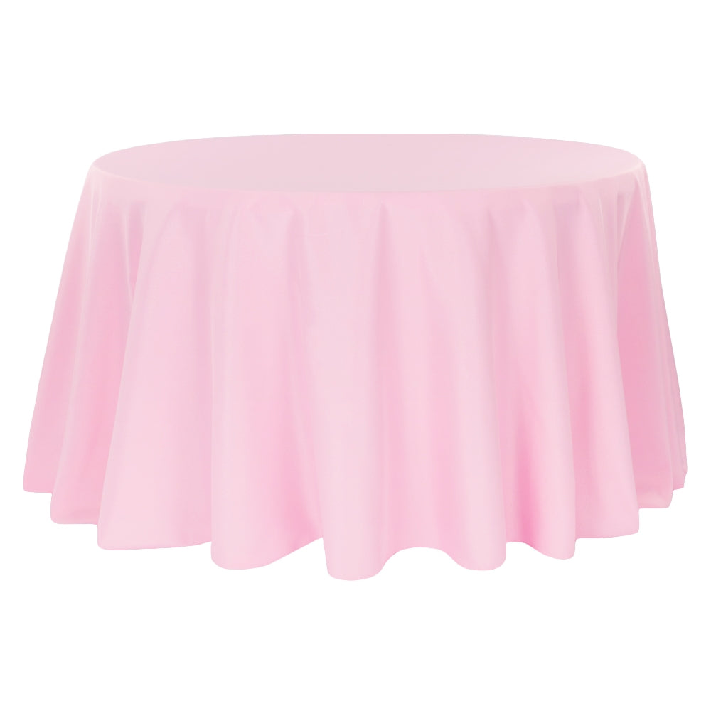 Economy Polyester Round Tablecloths