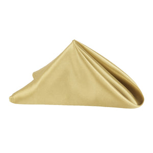 Taffeta Napkin 20"x20" - Gold