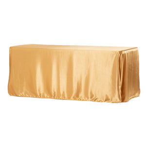 Glitz Sequins 120" Round Tablecloth - Gold