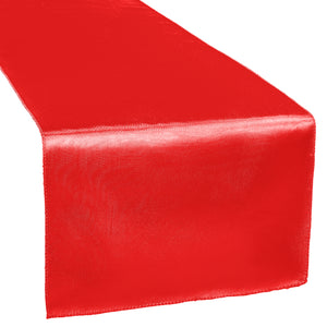 Satin Table Runner - Red