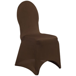 Spandex Banquet Chair Cover - Chocolate Brown