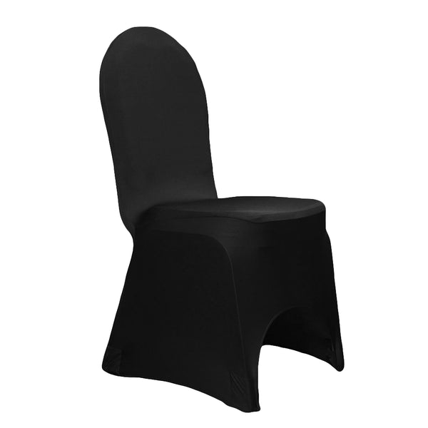 black chair covers spandex
