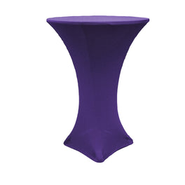 Purple Cocktail Spandex Table Cover