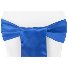 Royal Blue Polyester Chair Sash