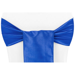 Taffeta Chair Sash/Tie - Royal Blue