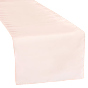 Taffeta Table Runner - Blush/Rose Gold