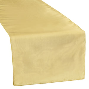 Taffeta Table Runner - Gold