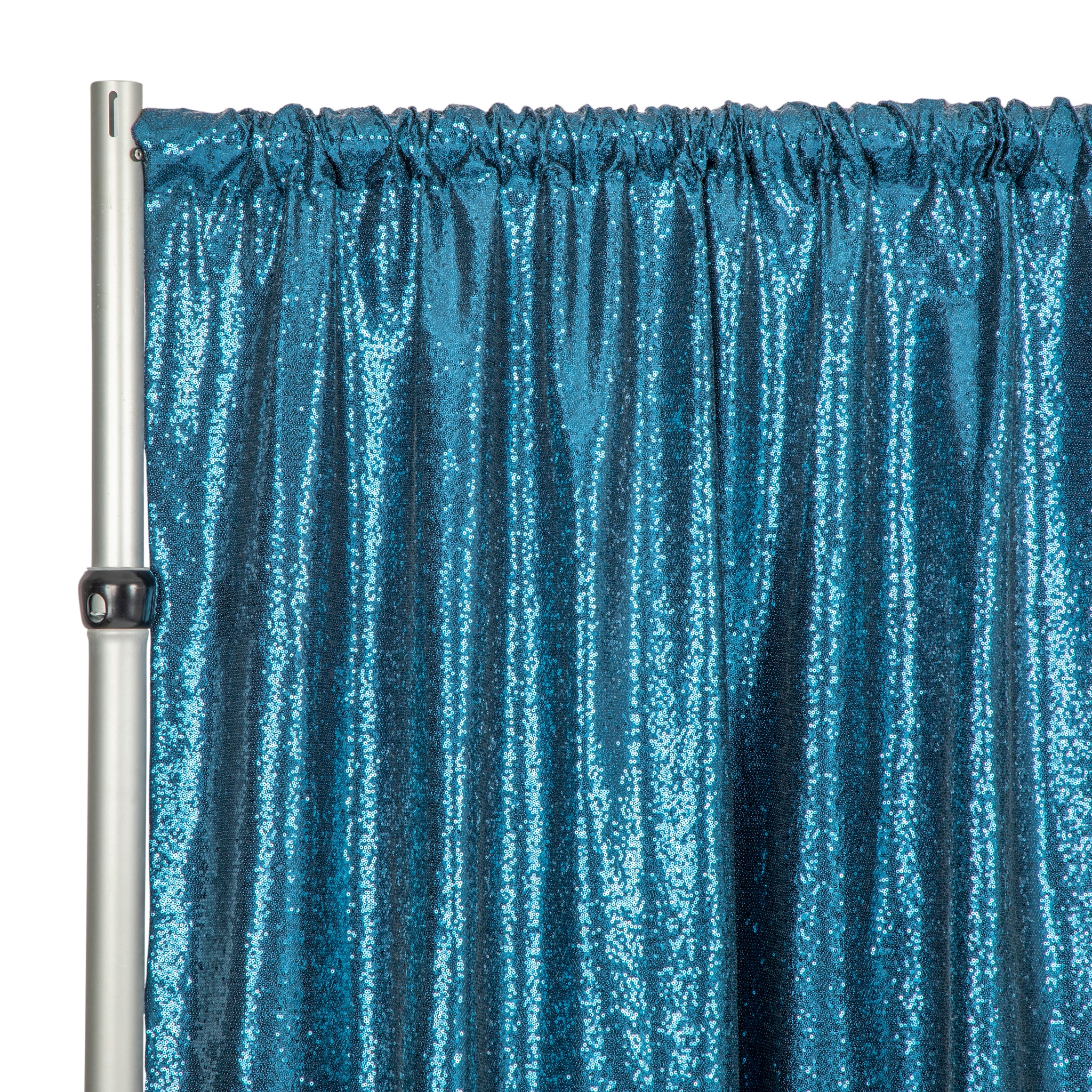 Velvet 10ft H x 52 W Drape/Backdrop Curtain Panel - Royal Blue– CV Linens