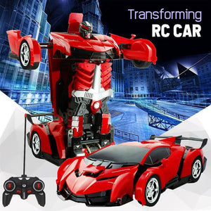 transforming rc car