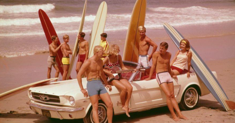 1960s Surfers in California