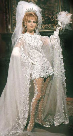 1960s wedding dress