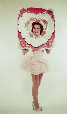 Debbie Reynolds 1950 Valentine