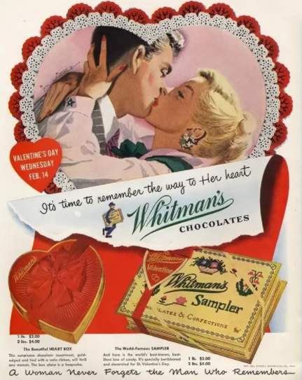 Whitman's Chocolate Ad